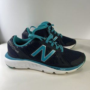New Balance Womens 690 V4 W690LN4 Blue Running Shoes Sneakers Size 7 B